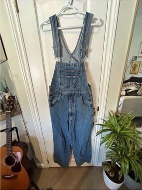 Classic Vintage Blue Denim Overalls